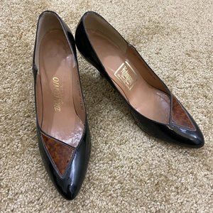 Vintage 60s D'Antonio Tortoise Shell Pumps